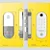 Fechadura Digital Lia com Kit Conectividade Branca - Yale - Imagem 11
