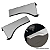 Ponteira 183 S7020 Cromo Acetinado Rometal para Perfil Puxador RM-183 - Imagem 3