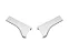 Ponteira 183 S7020 Cromo Acetinado Rometal para Perfil Puxador RM-183 - Imagem 2