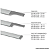 Ponteira 183 S7020 Cromo Acetinado Rometal para Perfil Puxador RM-183 - Imagem 5