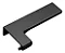 Ponteira Rometal PE183R7018 Preto Fosco para Perfil RM-183 18mm - Imagem 1