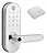 Fechadura Digital Yale YMC 420W Branca com Biometria e Kit de Conectividade - Imagem 1