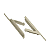 Ponteira para Perfil RM 214 Champagne 1001 – Rometal (Par) - Imagem 3