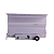 Kit Porta de Correr SS200 Top 2 Portas 50kg Sobreposto – Rometal - Imagem 3