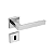 Fechadura Interna La Fonte 455 Inox Polido – ST2 55mm com Roseta 347 - Imagem 1