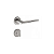 Fechadura WC La Fonte 757 Inox Lixado com Roseta 307 – ST2 55 mm - Imagem 1