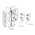 Fechadura Interna Duna 40mm Imab Antique - Imagem 4