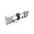 Cilindro Keso Perfil Euro Duplo 90mm - Imagem 2