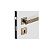 Fechadura Imab Metro Light Interna – Antique Brass - Imagem 1