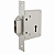 Fechadura Arouca Porta de Correr Interna – Inox Escovado Roseta 84 - Imagem 1