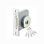Trava de Segurança Imab 2000/066 Cromo Acetinado - Imagem 1