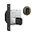 Fechadura Stam 1006 Externa com Roseta Redonda – Antique - Imagem 1
