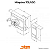 Fechadura de Sobrepor Stam 701/100 – Preto - Imagem 2