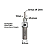 Escareador Cônico Regulável Radix 10x3mm – Corte 45° com Haste 9,5mm - Imagem 2