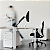 Suporte para Monitor Hafele Simples Braço Articulado VESA 75x75 e 100x100 - Preto - Imagem 2