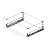 Gaveta TANDEMBOX Baixa 50x30 cm Blum – Acabamento Cinza 30kg - Imagem 2