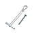 Bucha Fischer KAP Toggle 3/16" Para Drywall Com Parafuso - Imagem 1