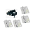 Kit Porta de Correr Suspensa Hettich TopLine 110 2 Portas até 20kg - Imagem 2