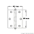 Dobradiça MR 3x2½” Antique – Compacta, Decorativa e Resistente - Imagem 2
