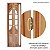 MRodrigues Dobradiça Porta Camarão 3.1/2" em Latão – Acabamento Antique - Imagem 3
