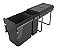 Lixeira Hafele Com 2 Cestos 1 x 20L e 1x 10L Cinza - Imagem 1
