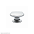 Puxador Oval Ponto Cromado Gruppa - Imagem 1