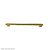 Puxador Pianno 256mm Dourado Gruppa - Imagem 1