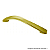 Puxador Varrone 256 mm Dourado – Gruppa - Imagem 1