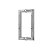 Puxador Duplo Italy Line IL4080 150mm Inox Polido - Imagem 1