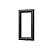 Puxador Duplo Italy Line IL4080 150mm Inox Preto Fosco - Imagem 1
