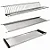 Escorredor de Pratos e copos Hafele Inox com Bandeja 600mm Hafele - Imagem 2