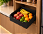 Gaveta Fruteira Elite 370mm Preto Fosco - Imagem 3