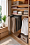 Calceiro Duplo Superior Extraível 645 x 90 x 470 mm – Preto Fosco - Imagem 3