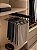 Calceiro Simples Superior Extraível 345 x 100x 470 mm – Preto Fosco - Imagem 2