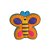 Puxador PVC IL5523 Borboleta 45mm – Italy Line - Imagem 1