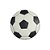 Puxador PVC IL5542 Bola De Futebol Preto 38mm – Italy Line - Imagem 1