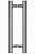 Puxador Duplo Tubular Para Porta 600mm Inox Escovado AMS - Imagem 1