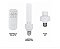 Kit Lâmpada Germicida 14w E27 127V UV-C G Light Controle Remoto - Imagem 2