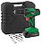 Parafusadeira e Furadeira DWT PFD012 3/8 Pol. 12V com Carregador Bivolt Maleta e Acessórios - Imagem 1
