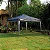 Tenda Gazebo Alumínio Articulado Dobrável Azul 3x3m Mar Kala - Imagem 3