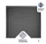 PERCIANA HORIZONTAL 1,40X1,30 M  ATLAS (PRETO) - Imagem 3