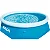Piscina Inflável Redonda 4000L Borda Segurança Azul - Imagem 1