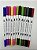 Brush Pen e Fine Line, 12 cores - Importada - Imagem 3