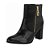 Bota Cano Curto Calçados Femininos Bota Fem Cano Curto Luz Da Lua S65150 - Imagem 1