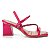 Sandalias Calçados Femininos Sandalia Fem Salto Medio Mississipi  Q7301 - Imagem 1