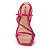 Sandalias Calçados Femininos Sandalia Fem Salto Medio Mississipi  Q7301 - Imagem 2