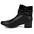 Bota Cano Curto Calçados Femininos Mississipi Bota Fem Cano Curto Salto Baixo Q3621 - Imagem 2