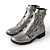 Bota Cano Curto Calçados Femininos Piccadilly Bota Fem Cano Curto Salto Baixo 653006 - Imagem 2