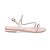 Sandalias Calçados Femininos Luz Da Lua Sandalia Fem 80150004 - Imagem 1