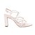 Sandalias Calçados Femininos Luz Da Lua Sandalia Fem Salto Alto  80380001 - Imagem 1